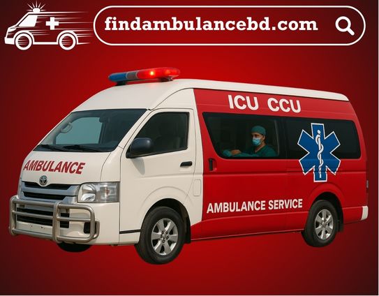ICU Ambulance Dhaka | Life Support Emergency Ambulance Bangladesh